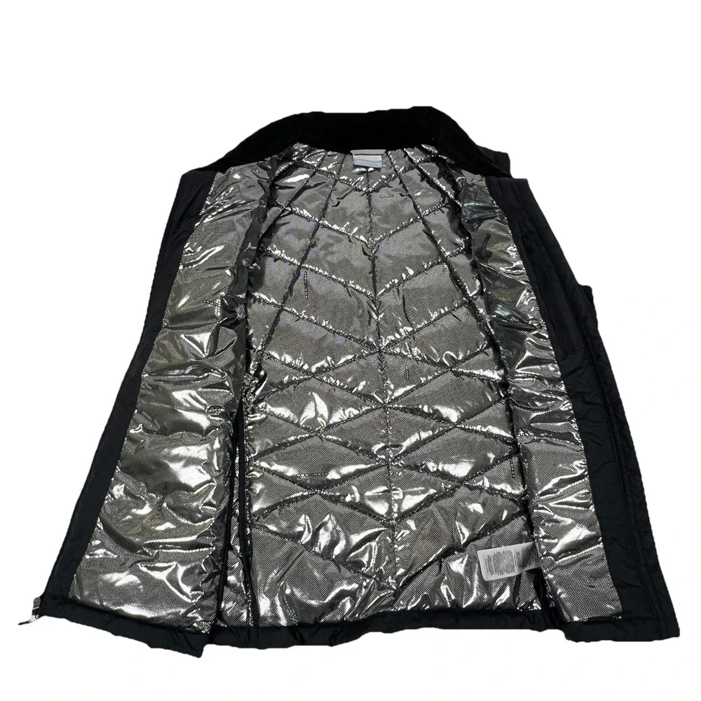 Columbia Omni Heat Insulated Puffer Vest Womens XL Black Lightweight Outdoor - Picture 5 of 11